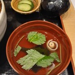 まんまる 本店 - 吸い物