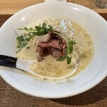 芛堂寺 - クリーミー牡蠣蕎麦