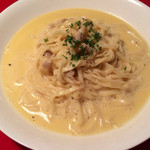 Pasta de' nord - パンチェッタのカルボナーラ