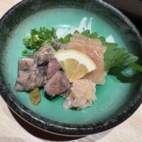 水たき料亭 博多華味鳥 ヒルトンプラザウエスト店 - 華味鳥生ハムと親鳥炭火焼き
