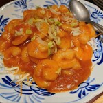 唐苑 - 海老チリ