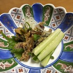 旬味創作 はしをね - 身欠にしんねぎ味噌和え