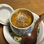 旬味創作 はしをね - アワビ、ウニバター新じゃがすり流し