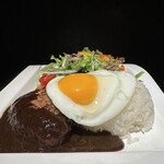 自家製デミグラスのロコモコ