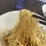 中華そば イデタ - 和えそばの麺