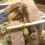 ブルース軒 - 厚切りチャーシュー短冊切り