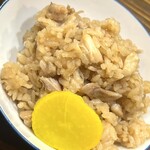 ブルース軒 - 限定　かしわ飯
