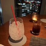 ラウンジ＆バー ホライゾン - モクテルのブラッディフィズ。ソース入れる前