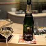 恵比寿 鮨 謙心 - 1.シャンパーニュランソン　ここからコースの順に投稿しています