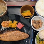 てっぺん - お友達の「大サバ 本みりん干し定食」♡