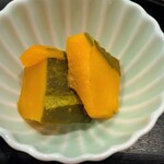 てっぺん - かぼちゃ煮♡よく出ますw店長さんがかぼちゃ好きらしいです(*´艸｀)♪︎