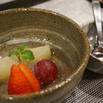 禅紫 - 14.11夜のｺｰｽ(5,500円)デザート