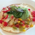 乃の風リゾート - 【2014年07月】子供が作ったピザ(⌒-⌒)。