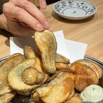 肉のウヱキ - 厚切りのスライスがとっても美味しい