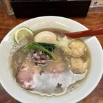 三馬路 東京店 - 特製煮干しそば  ¥1,600