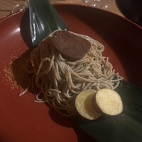 からすみ蕎麦 月と松 -  からすみ蕎麦 月と松 -