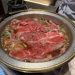 和牛 すき焼き 京都五天五 烏丸 - 