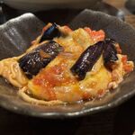 ダイニング 然 - 茄子とトマトのチーズ焼き