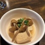 ダイニング 然 - 突き出し　高野ときのこ