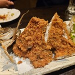 亜紗 - 驚きのアジフライ