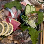 鯖しゃぶと炙り焼き奥いずも - 