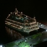 乃の風リゾート - 【2014年07月】夜はフェリーもライトアップしてます。