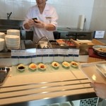 乃の風リゾート - 【2014年07月】お母さんが作る、手作りおにぎりのコーナー。