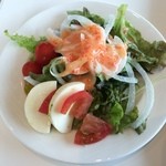 乃の風リゾート - 【2014年07月】サラダも美味しそうです(⌒-⌒)。