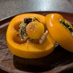 御懐石 志ら玉 - 柿釜