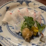 御懐石 志ら玉 - 鯛薄造り