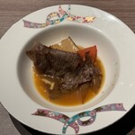 TAOYA - 栃の木黒牛サーロインの焼きすき卵とろ添え