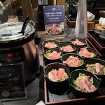 TAOYA - 桜山豚と白美人ネギのしゃぶしゃぶ