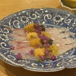 くずし 之助 - オオスジハタはもちろん、天竜川のキャビアもすっごく美味しかった。