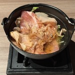 TAOYA - ご当地風味豊かなかつおだしの桜山豚と白美人ねぎのしゃぶしゃぶ