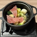 TAOYA - まぐろと葱のアヒージョ