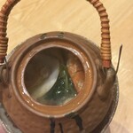 くずし 之助 - えび、はまぐり、牡蠣、、、たっぷり入ってます。