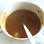 乃の風リゾート - 【2014年07月】乃の風オリジナルレシピカレー、キレイに入れられなかった( 一一)。。。