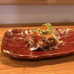 カジュアル割烹 とのみず - 秋刀魚なめろうユッケ