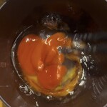 いかれたヌードル フィッシュトンズ - ぽんわっさ(卵、ポン酢、ワサビ)