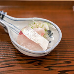 勢麟 - シマアジのお造り