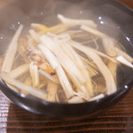 勢麟 - 鯛と松茸の吸い物