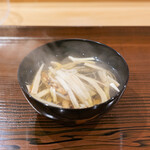 勢麟 - 鯛と松茸の吸い物