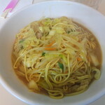 中国料理 豚珍館 - 2025年8月12日　カレー焼そば（つゆだく）