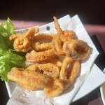 鮮魚 網代 - イカのフライ