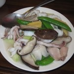 丸林魯肉飯 - 2014年の生炒花枝(イカの炒め物)