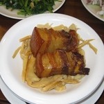 丸林魯肉飯 - 2014年の魯肉筍(豚の角煮とタケノコの煮込み)