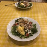 ピッツェリア カント デッラ テッラ - セットのサラダ