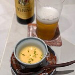 田中圭英 - 京赤地鶏スープの茶碗蒸し