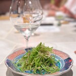 田中圭英 - ピーマン細切りと喜界島の胡麻和え(箸休め)