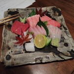 ちせん - お刺身の盛り合わせ